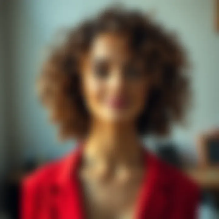 Styling techniques for enhancing curly textures