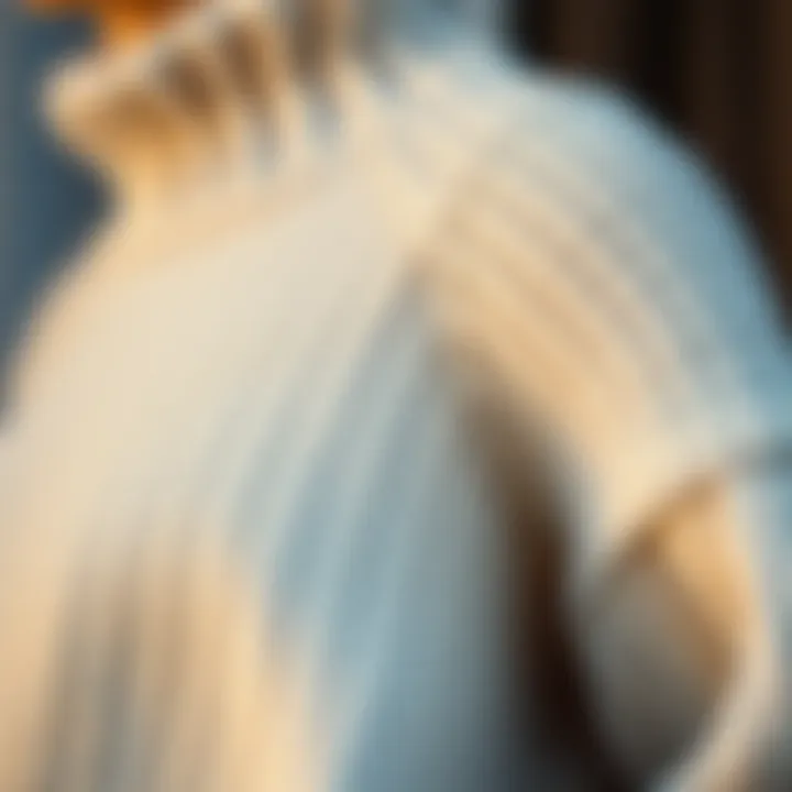 Close-up of luxurious fabric texture