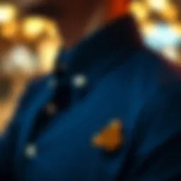 Innovative sleeve clips enhancing shirt elegance