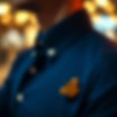 Innovative sleeve clips enhancing shirt elegance