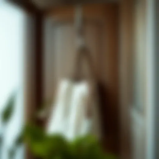 Elegant door bag hanger displaying versatility