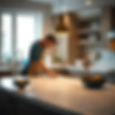 Easy Installation of Peel and Stick Countertops Installation process of waterproof peel and stick countertops