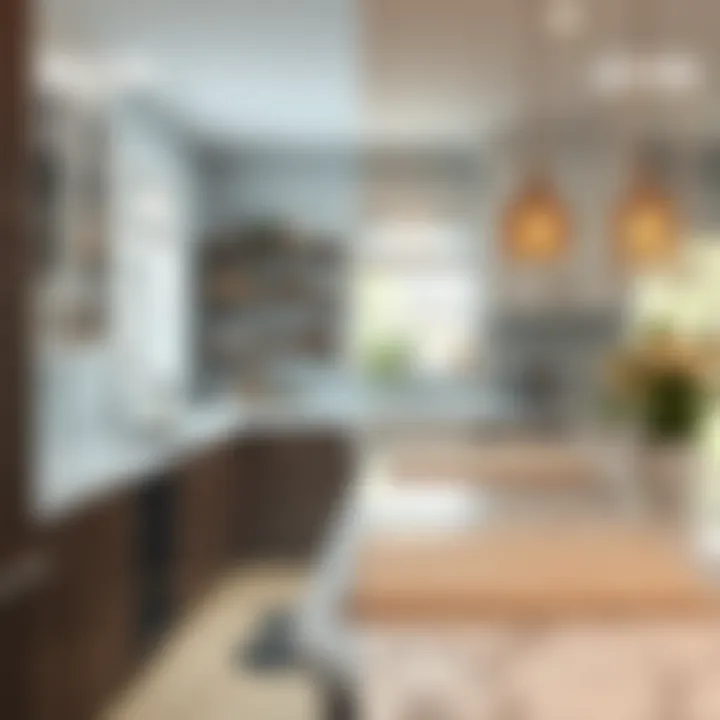 Space Transformation with Peel and Stick Surfaces Before and after image of space transformed with peel and stick surfaces