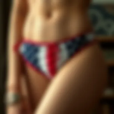 Cultural Significance in Lingerie Fashion Cultural symbols integrated into American flag underwear fashion