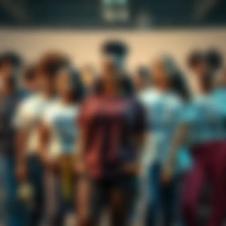 Celebrating Inclusivity in Fashion Group of diverse models showcasing plus size fashion