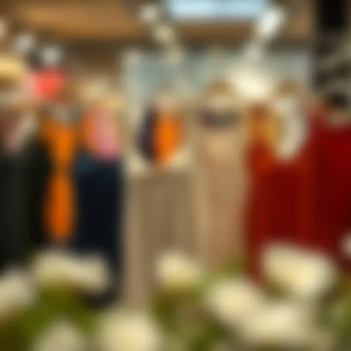 Different styles of thin strap tank tops on display