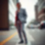 Stylish Zebra Print Ensemble Bold zebra print pants paired with a casual blazer for a stylish look