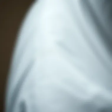 Close-up of soft fabric texture used in casual wear