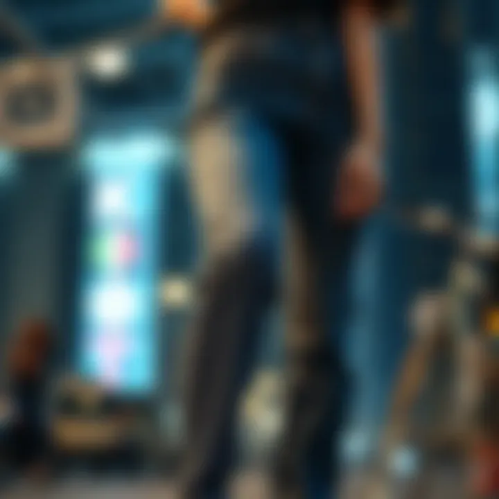 Versatile jeans for young fashionistas