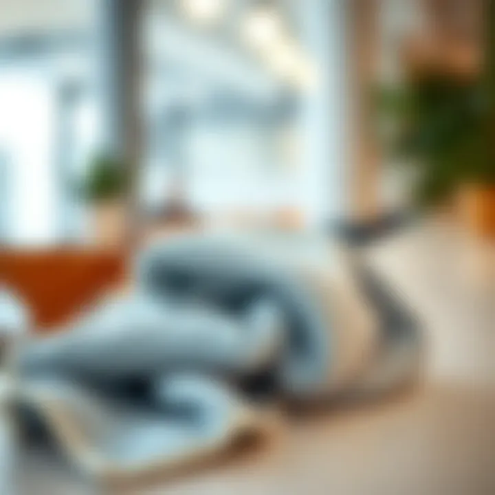 Unique Design of Fast Drying Hair Towel Innovative fast drying hair towel wrap showcasing its unique design and material