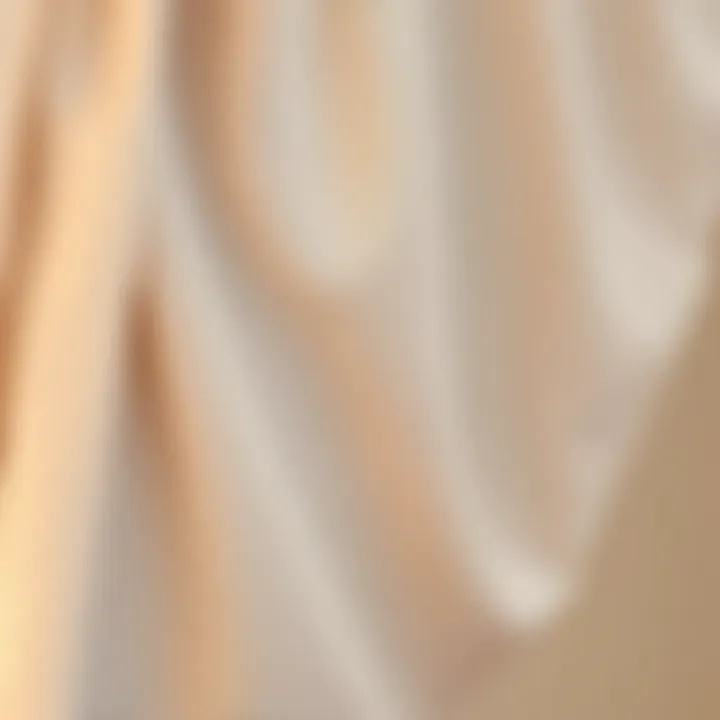 Close-up of fabric texture for maternity jumpsuit