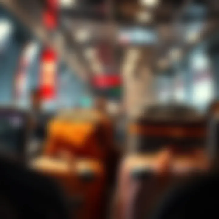 Efficient Travel with Organized Luggage Travel scene illustrating efficient luggage organization