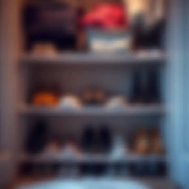 Accessible shoe organization system