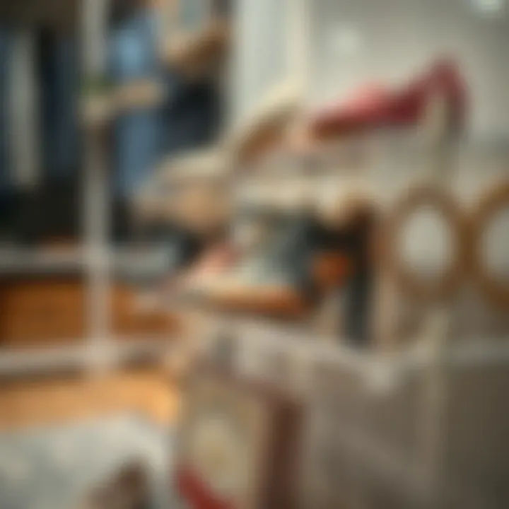 Innovative shoe rack using clear materials