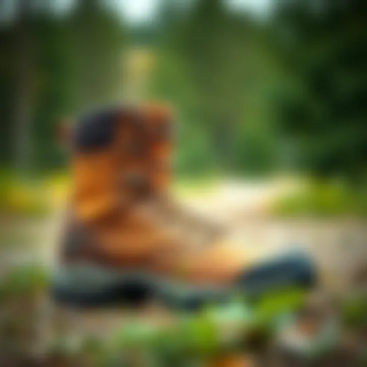 Merrell tactical boots displayed in a natural outdoor setting, emphasizing their versatility