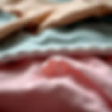 Quality Fabrics for Customized Underwear Close-up of fabric and materials used for custom underwear