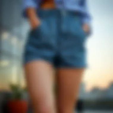 Care tips for maintaining petite short jeans with elastic waist