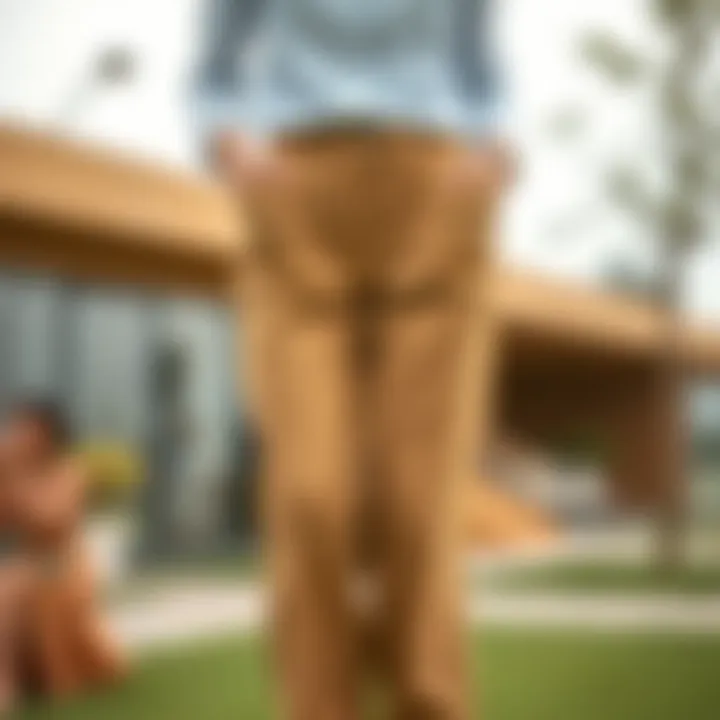 Maintenance for Longevity Care essentials for maintaining pleated khaki pants