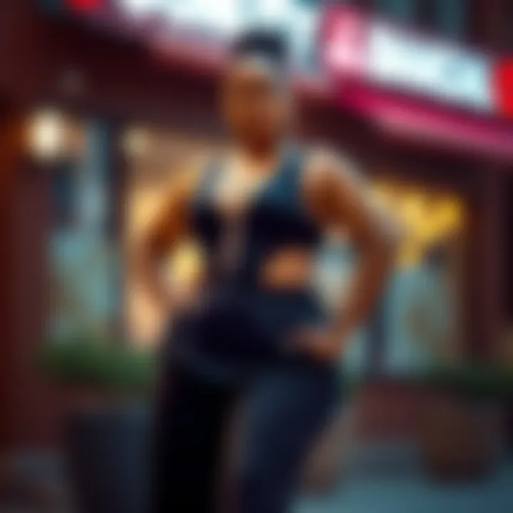 Empowerment Through Plus Size Cut Out Jumpsuits Confident individual wearing a plus size cut out jumpsuit with flair