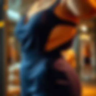 Examining the Quality of Plus Size Cut Out Jumpsuits Detail view of construction quality in a plus size cut out jumpsuit