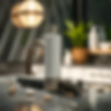 Innovative Design of Reusable Shampoo Bottles Sleek reusable shampoo bottle design