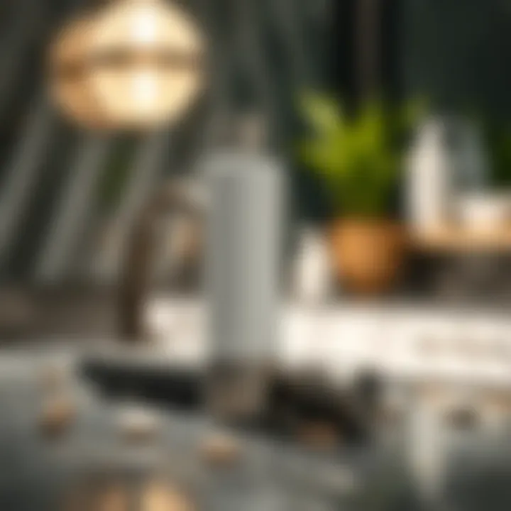 Innovative Design of Reusable Shampoo Bottles Sleek reusable shampoo bottle design