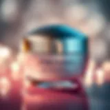 Close-up of Shiseido Benefiance Eye Cream texture