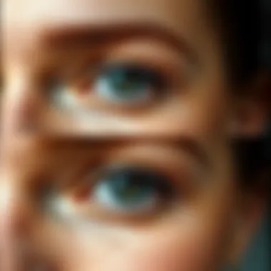 Before and after results of using Shiseido Benefiance Eye Cream