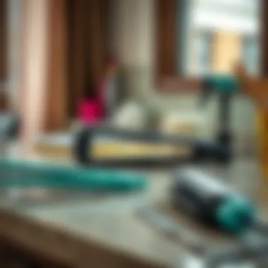 Essential Maintenance Tips for Silicone Flat Irons Maintenance tips for silicone flat irons laid out on a countertop