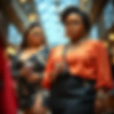 Stylish fabric options for curvy figures