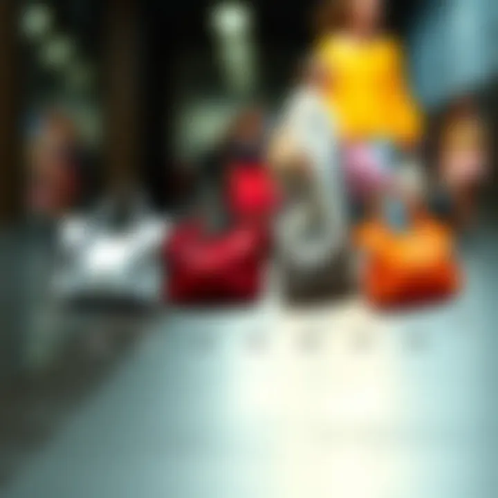 An infographic depicting the evolution of tote bags from the early 2000s to present day.