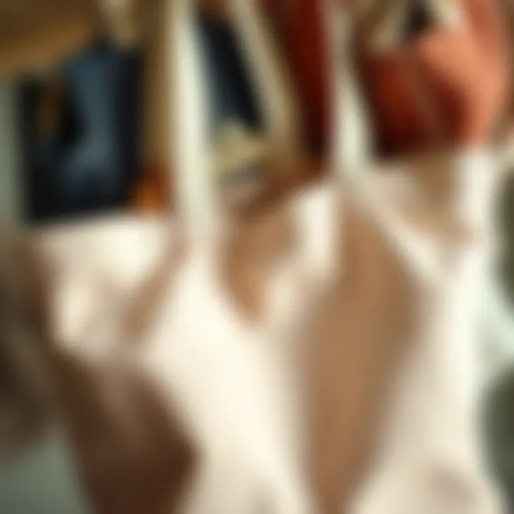 A collage of various materials used in modern Y2K tote bags, illustrating texture and style.