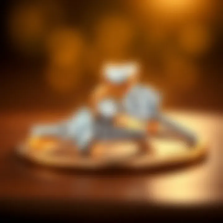 Stylish arrangement of promise rings emphasizing unique designs