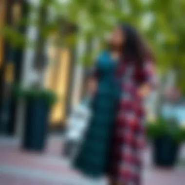 The Allure of Plus Size Plaid Maxi Dresses Summary