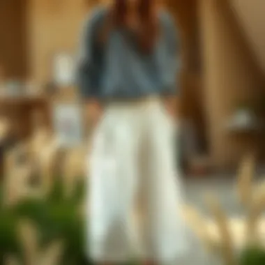 Sustainability in Fashion: The Role of Linen Sustainable fashion elements emphasizing eco-friendly linen production