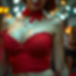 The Allure of the Red Bustier: A Comprehensive Overview Introduction