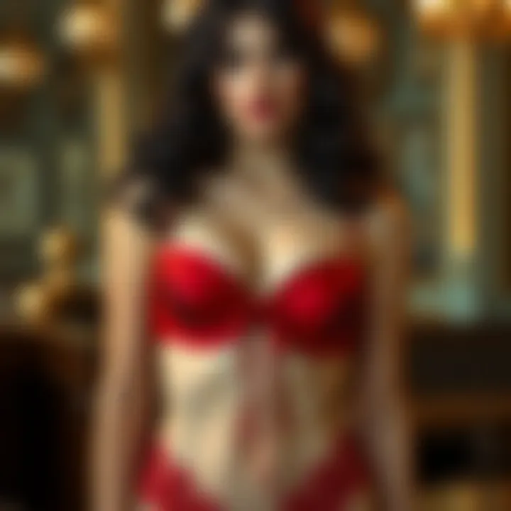 The Allure of the Red Bustier: A Comprehensive Overview Summary