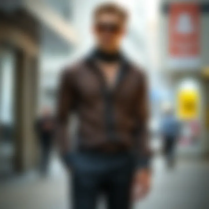 Elevated Style: Sheer Shirt and Accessories Stylish display of a sheer shirt paired with accessories