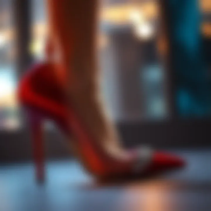 Comfortable high heels for prom