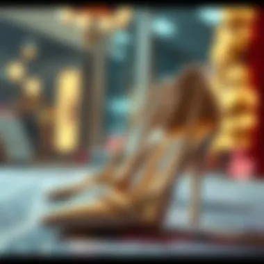 Material choices for prom heels