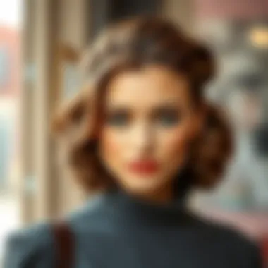 Styling techniques for an effortless clip-on chignon look