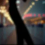 Elegant design showcasing the sleek silhouette of black tummy control leggings