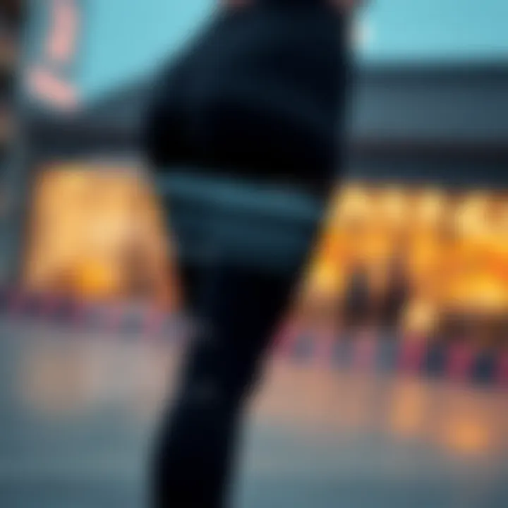 Layered Construction & Benefits Infographic illustrating the layered construction of Skins thermal leggings and their functional benefits