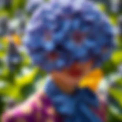 The Essence of Blue Silk Hydrangea in Fashion Introduction