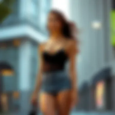 Trendy outfit combinations featuring spaghetti strap shapewear