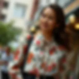 The Floral Print Tie Neck Blouse: A Comprehensive Guide Introduction