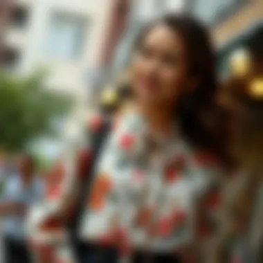 The Floral Print Tie Neck Blouse: A Comprehensive Guide Introduction
