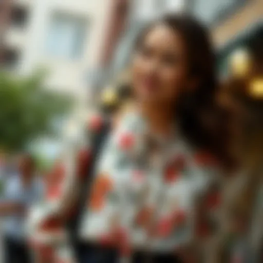 The Floral Print Tie Neck Blouse: A Comprehensive Guide Introduction