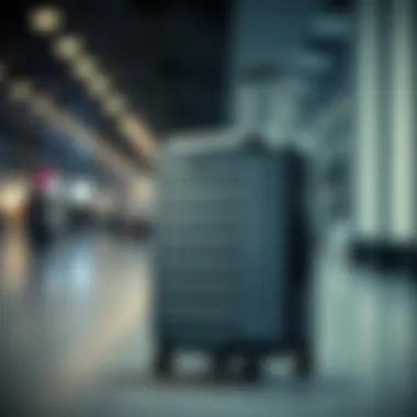 Compact size suitcase for easy transport