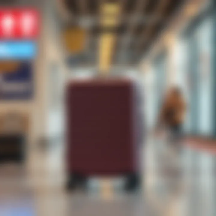 Versatile suitcase features for hospital travel